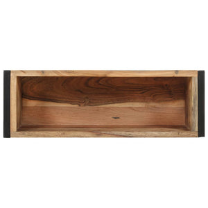Pflanzkübel Altholz 60x20x68cm