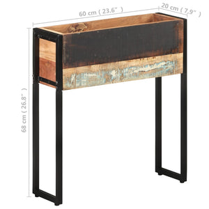 Pflanzkübel Altholz 60x20x68cm