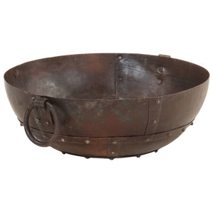 Rustikale Feuerstelle Eisen Ø 40cm