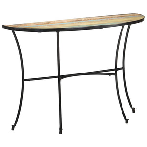 Beistelltisch aus recyceltem Massivholz, 110 cm