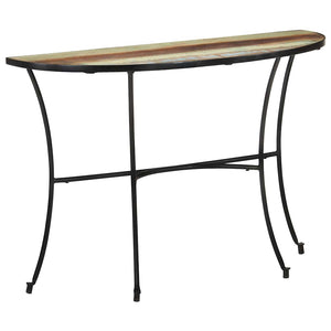 Beistelltisch aus recyceltem Massivholz, 110 cm