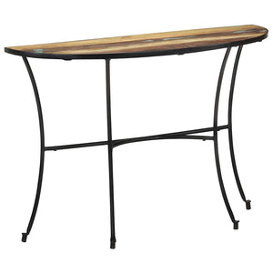 Beistelltisch aus recyceltem Massivholz, 110 cm