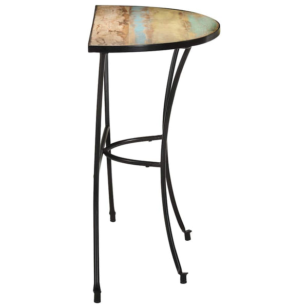Beistelltisch aus recyceltem Massivholz, 110 cm