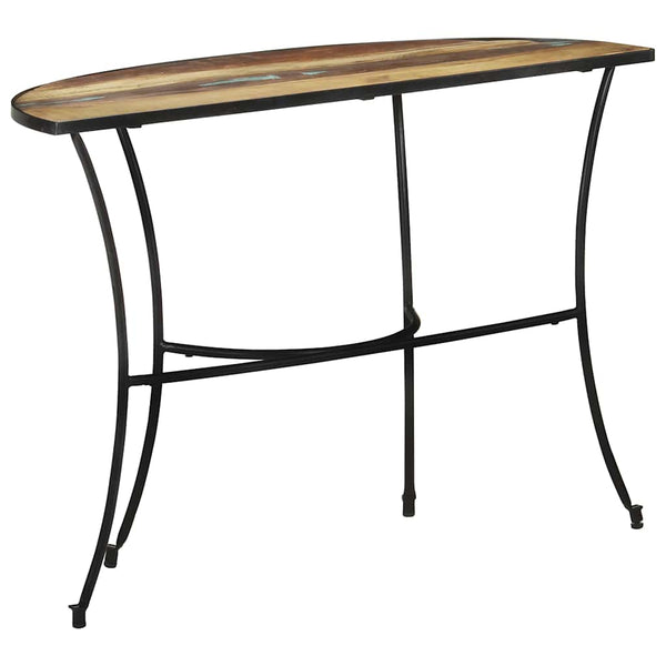 Beistelltisch aus recyceltem Massivholz, 110 cm