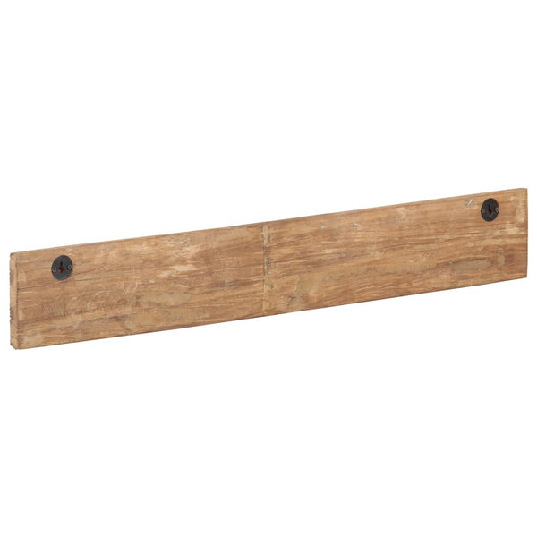 Hakenleiste Recyceltes Holz 5 Haken 100cm
