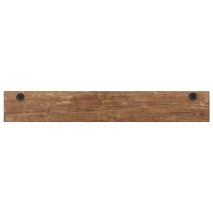 Hakenleiste Recyceltes Holz 5 Haken 100cm