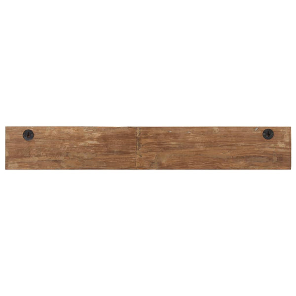 Hakenleiste Recyceltes Holz 5 Haken 100cm