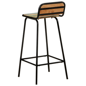 Barstühle 4er Set Altholz Massiv