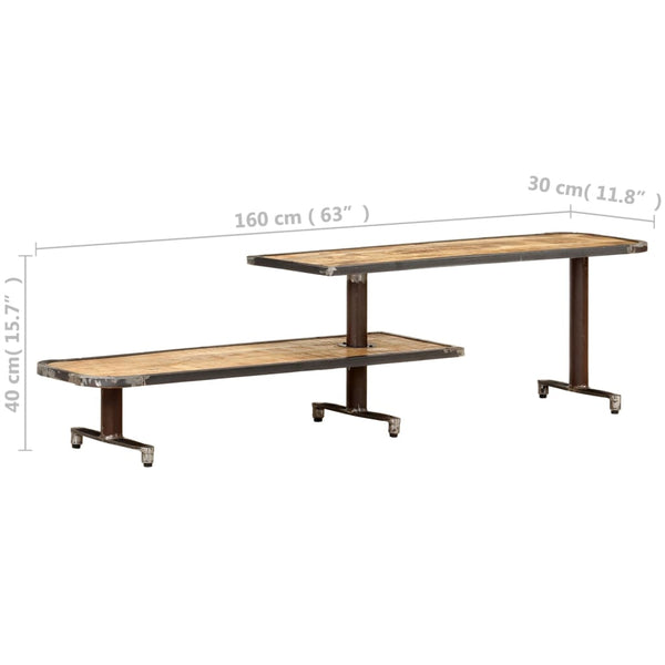 TV-Schrank Mango Massivholz 160 cm