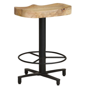 vidaXL Bar Stools 2 pcs. 52 cm Solid Mango Wood