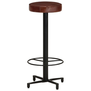 Echtleder Barhocker 76 cm, 2er-Set