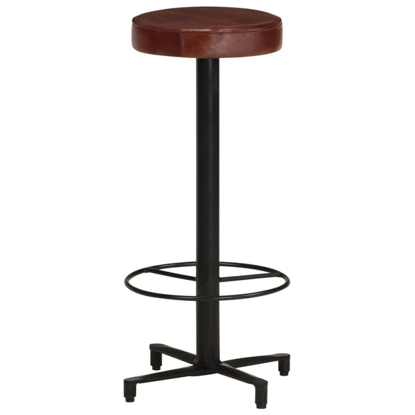 Echtleder Barhocker 76 cm, 2er-Set
