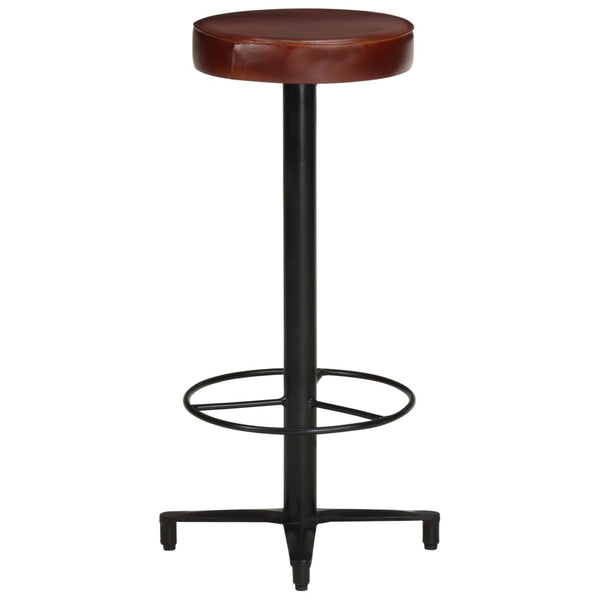Echtleder Barhocker 76 cm, 2er-Set