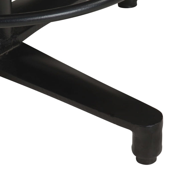 Echtleder Barhocker 76 cm, 2er-Set