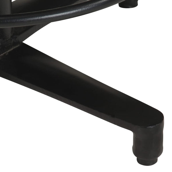 Echtleder Barhocker 2er Set, 66 cm