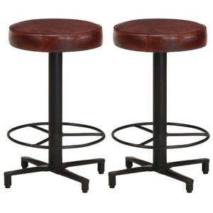 Echtleder Barhocker 2er Set