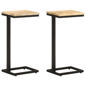 Beistelltische 2er Set Mango Massivholz