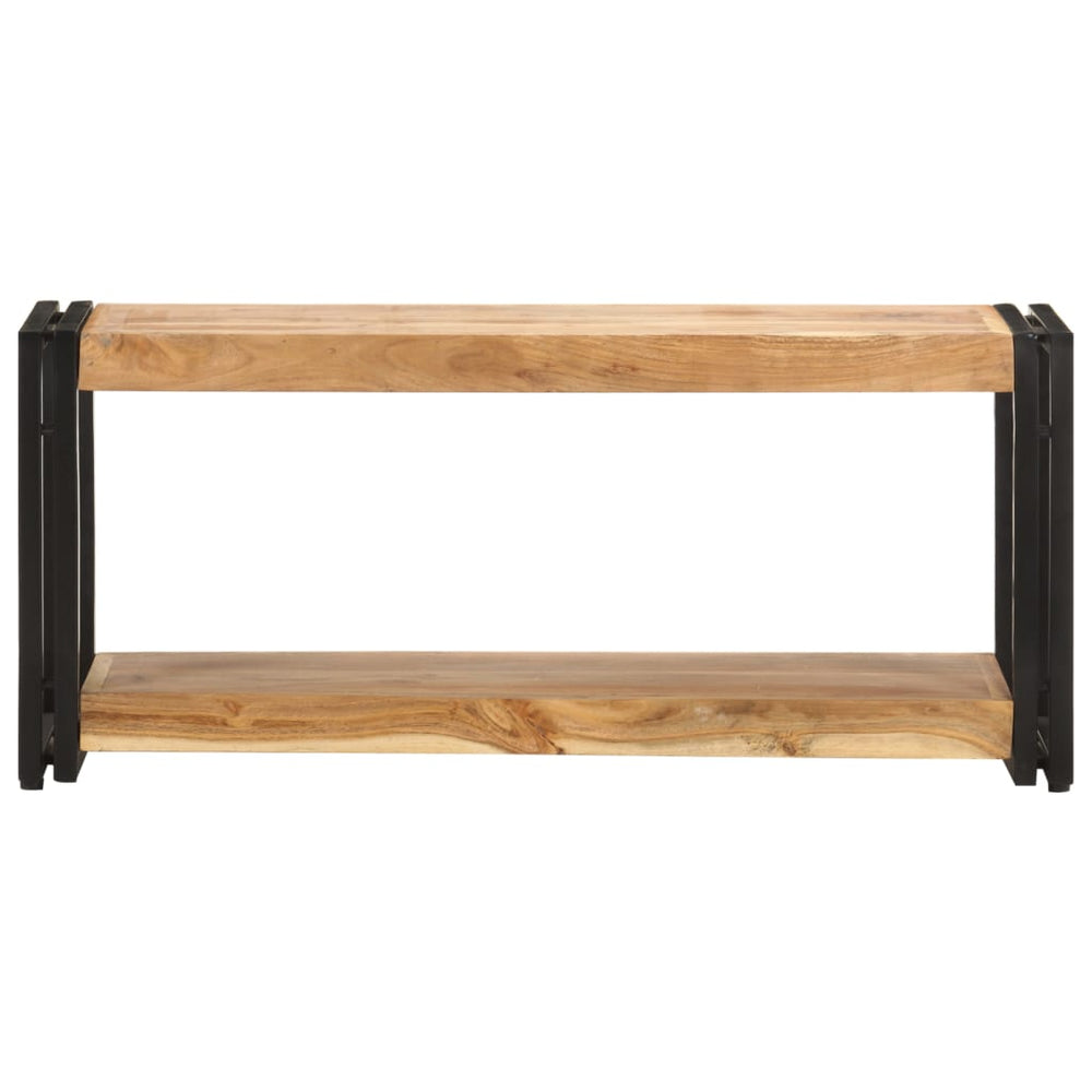 vidaXL Meuble TV 90x30x40 cm Bois d'acacia massif
