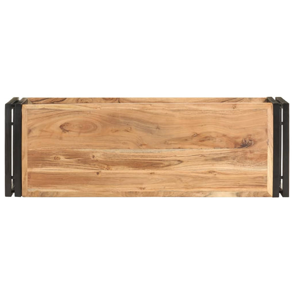Massivholz TV-Schrank Akazie 90 cm