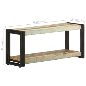 TV-Schrank 90 cm Altholz Massiv