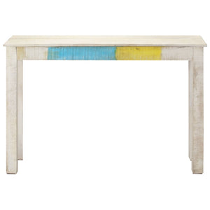 Weißer Konsolentisch aus Mangoholz, 115 cm