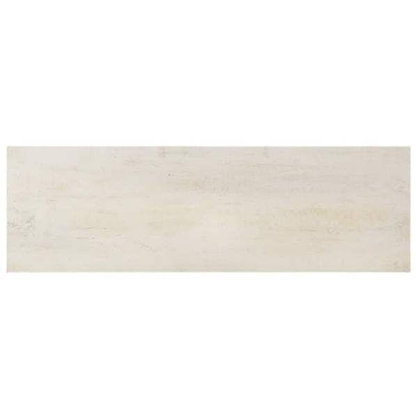 Weißer Konsolentisch aus Mangoholz, 115 cm