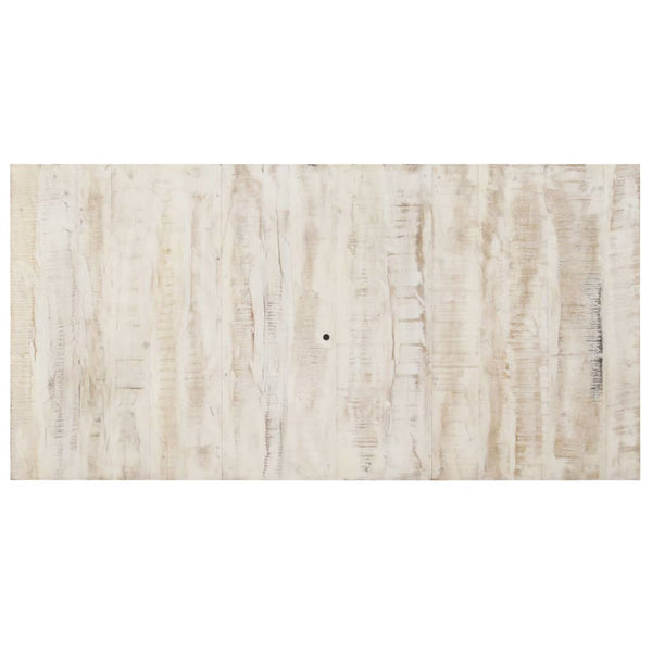 Esstisch Weiß Mango Massivholz 180 cm