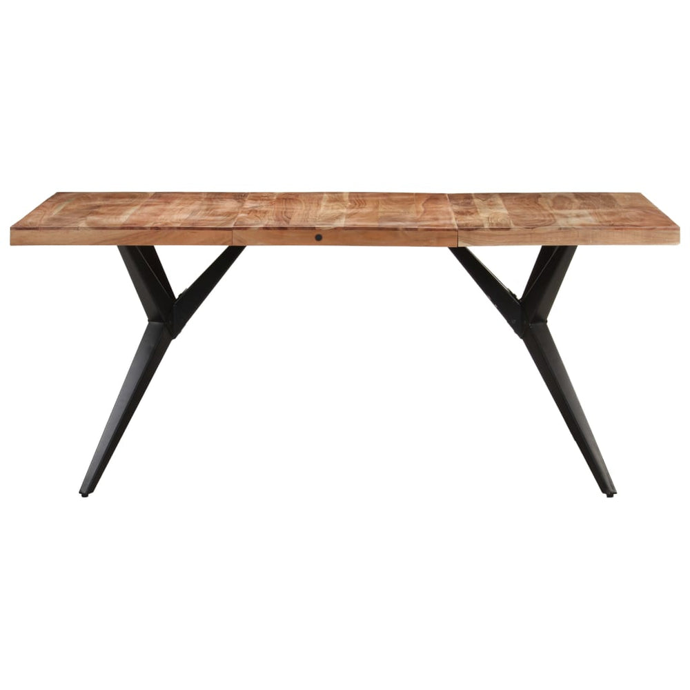 Esstisch Akazie Massivholz 160x80 cm