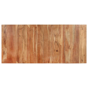 vidaXL Dining Table 200x90x76 cm Solid Acacia Wood