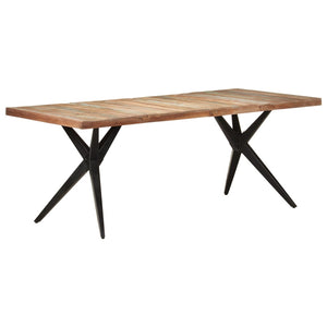 Esstisch Altholz Massiv 200x90 cm