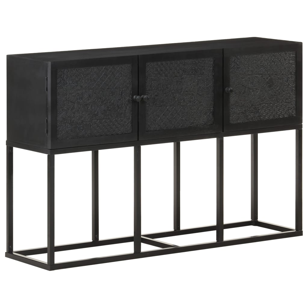vidaXL Buffet 115x30x76 cm Bois de manguier massif