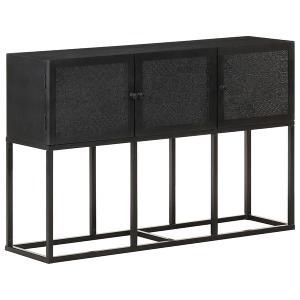 vidaXL Buffet 115x30x76 cm Bois de manguier massif