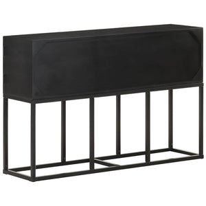 vidaXL Buffet 115x30x76 cm Bois de manguier massif