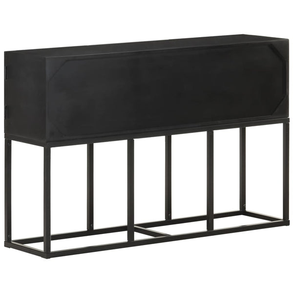 vidaXL Buffet 115x30x76 cm Bois de manguier massif