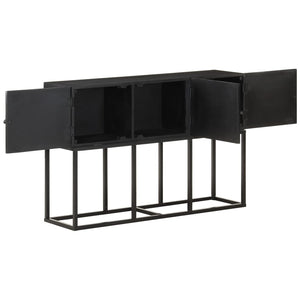 vidaXL Buffet 115x30x76 cm Bois de manguier massif