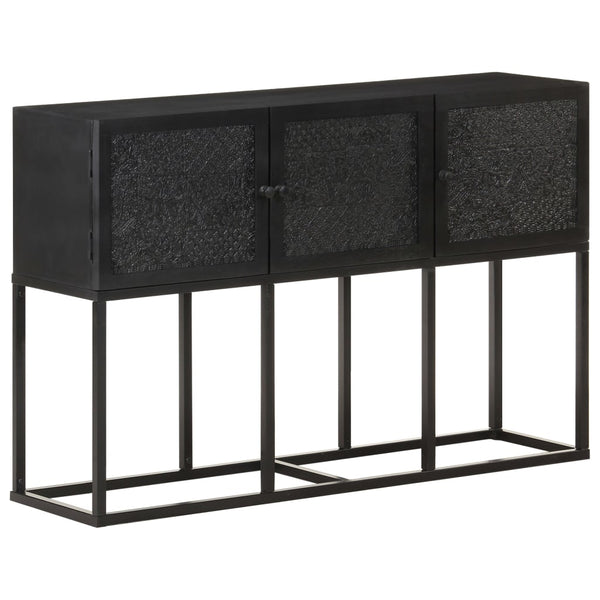 vidaXL Buffet 115x30x76 cm Bois de manguier massif
