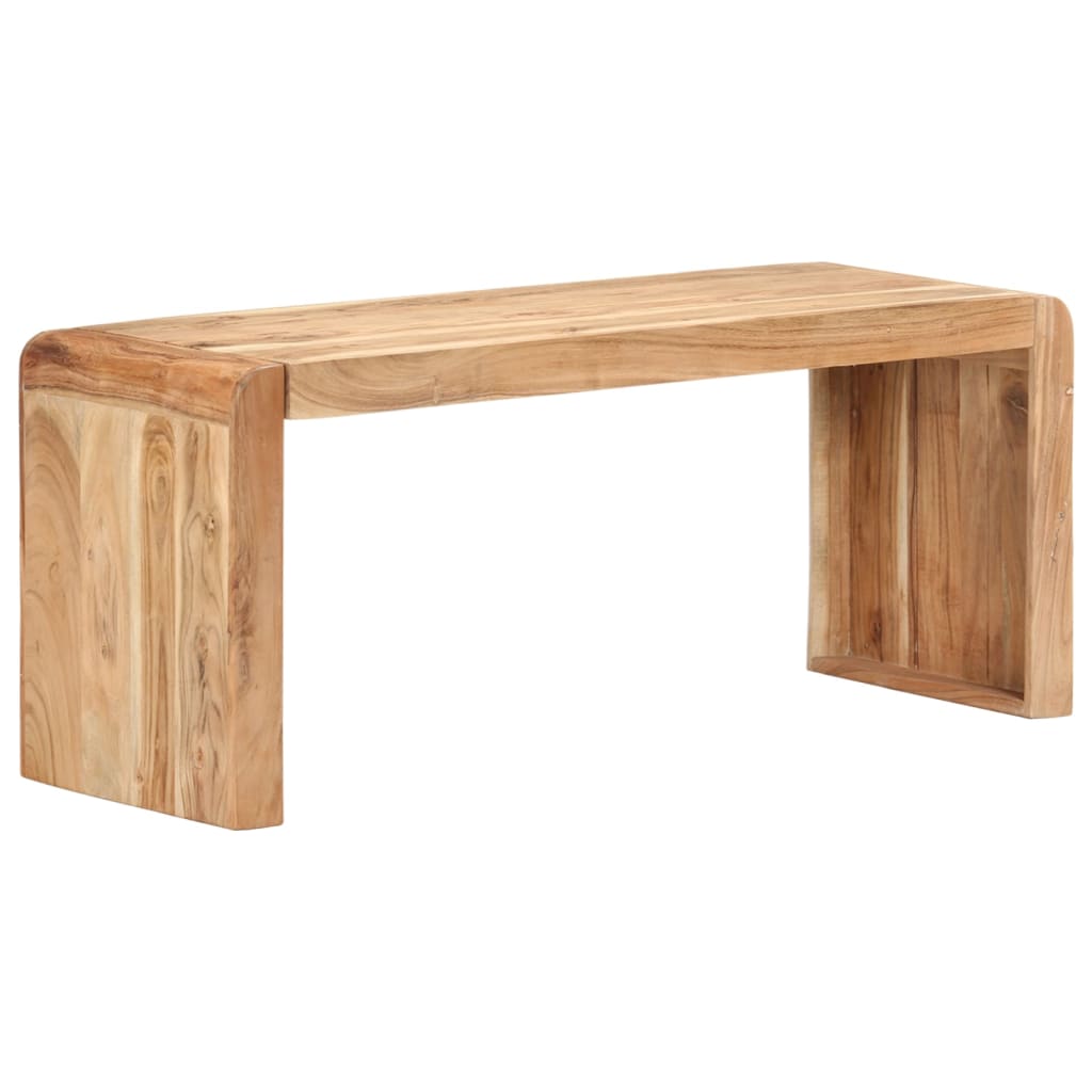 Akazie Massivholz Bank 110 cm
