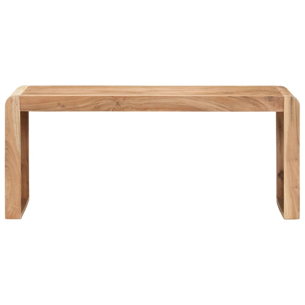 Akazie Massivholz Bank 110 cm