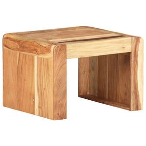 Akazienholz Beistelltisch 43x40x30 cm
