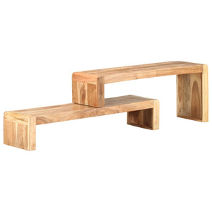 Massivholz TV-Schrank Akazie, 2-teilig