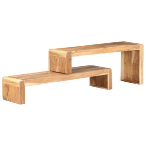 Massivholz TV-Schrank Akazie, 2-teilig