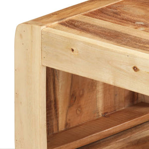 Massivholz TV-Schrank Akazie, 2-teilig