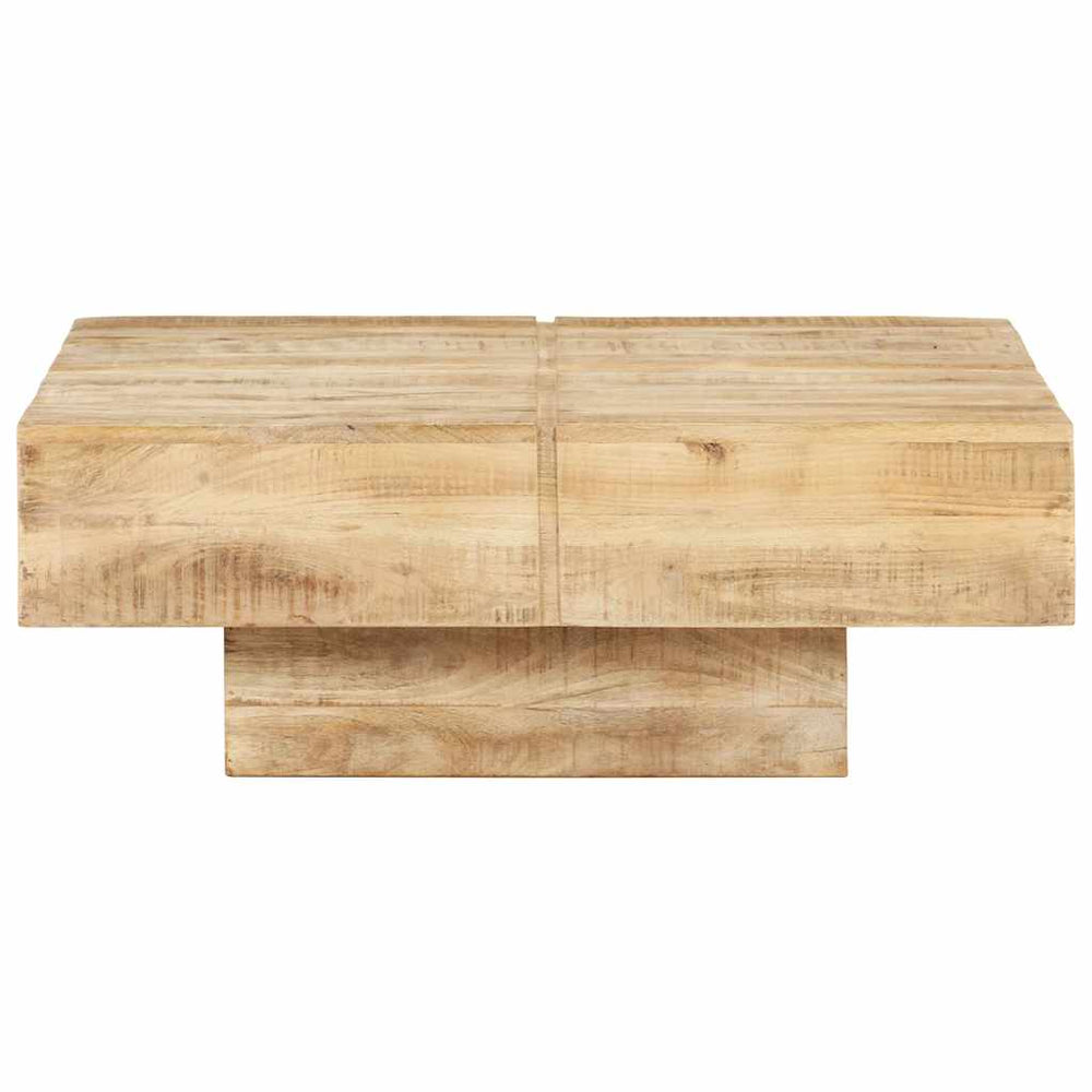 Couchtisch Mango Massivholz 80x80 cm