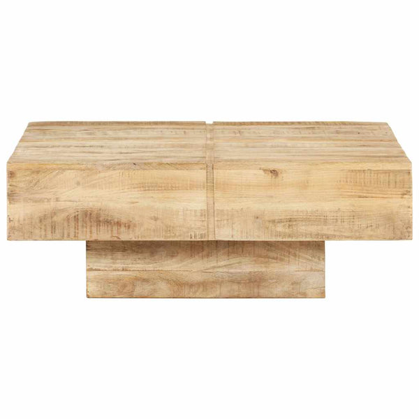 Couchtisch Mango Massivholz 80x80 cm