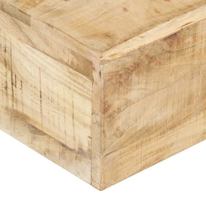 Couchtisch Mango Massivholz 80x80 cm