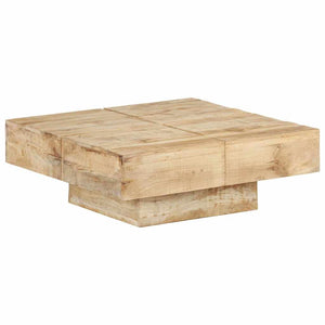 Couchtisch Mango Massivholz 80x80 cm