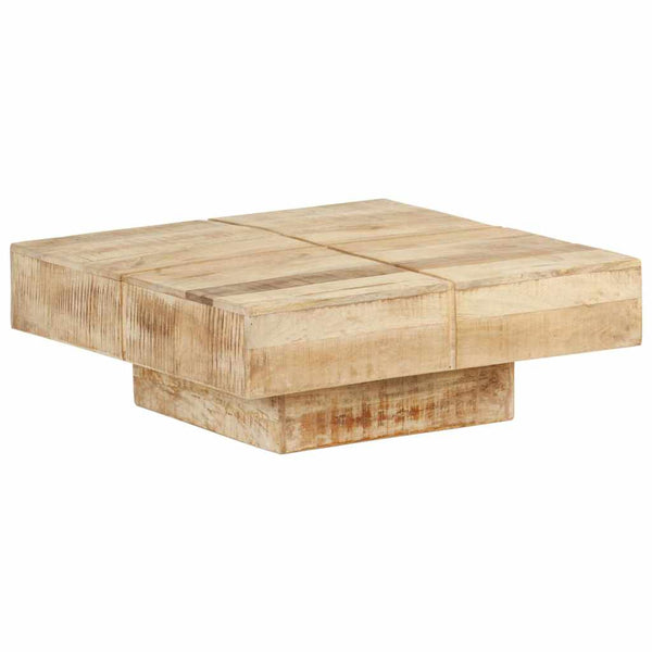 Couchtisch Mango Massivholz 80x80 cm
