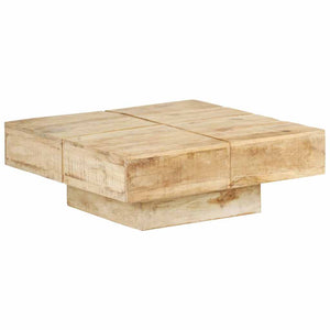 Couchtisch Mango Massivholz 80x80 cm