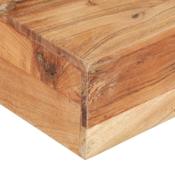 Couchtisch Akazie Massivholz 80x80 cm