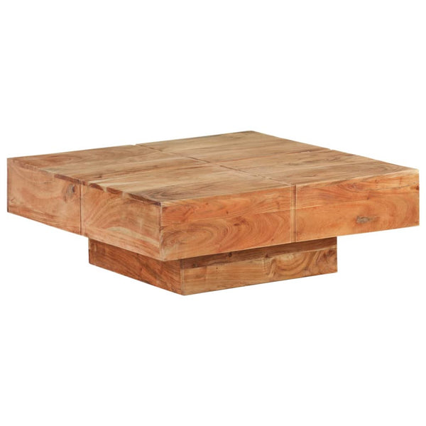 Couchtisch Akazie Massivholz 80x80 cm